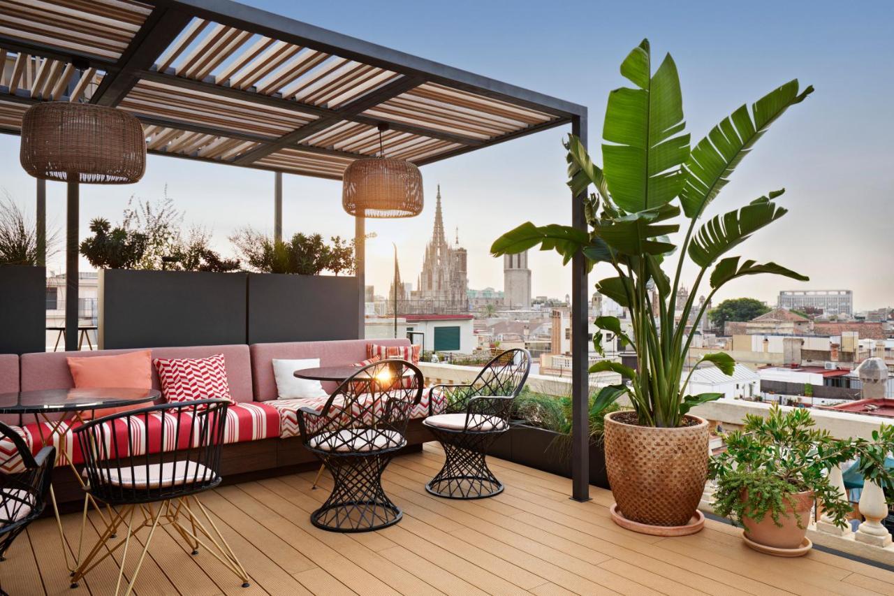 Kimpton Vividora Hotel By Ihg Барселона Екстериор снимка The rooftop terrace