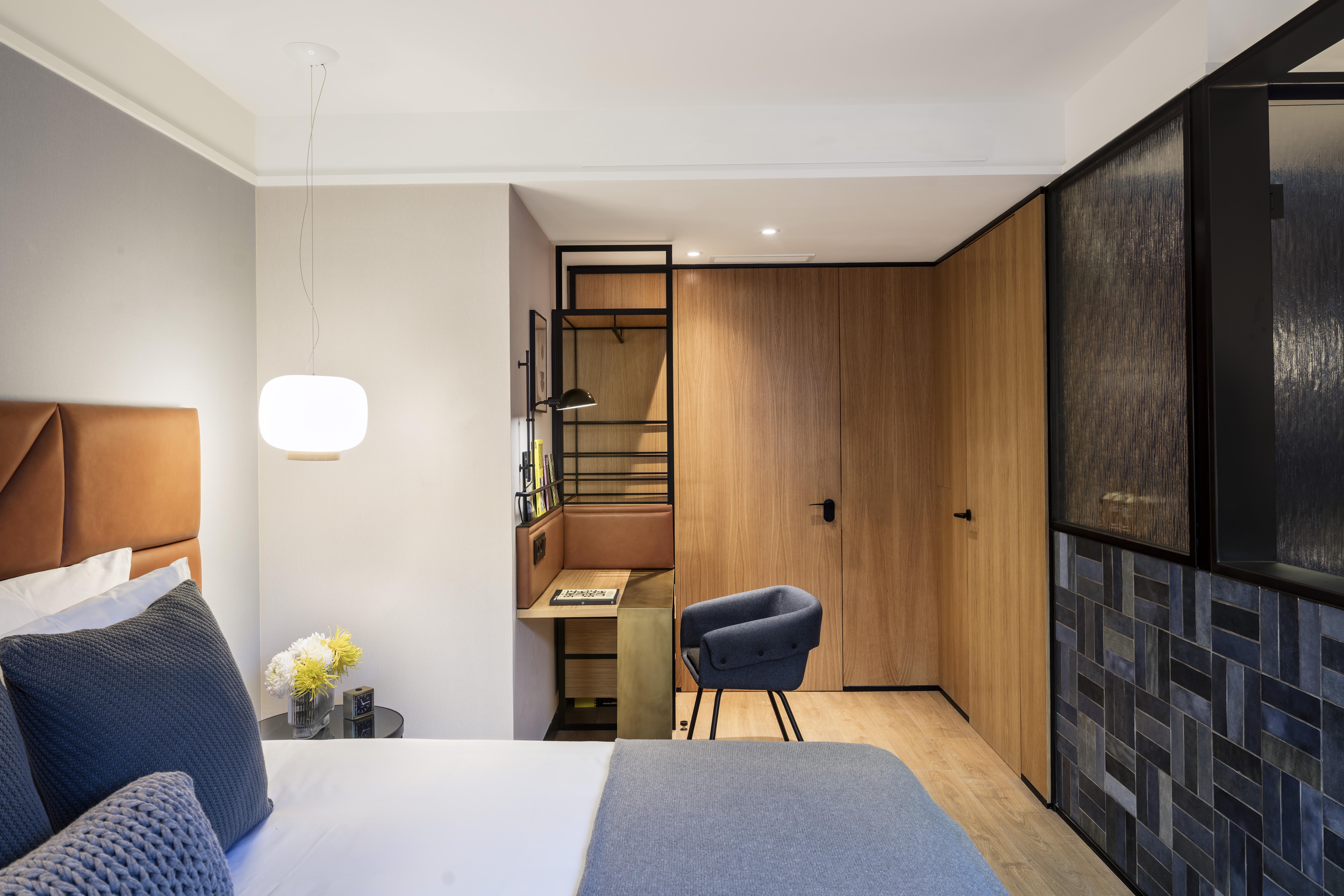 Kimpton Vividora Hotel By Ihg Барселона Екстериор снимка A bedroom at the hotel