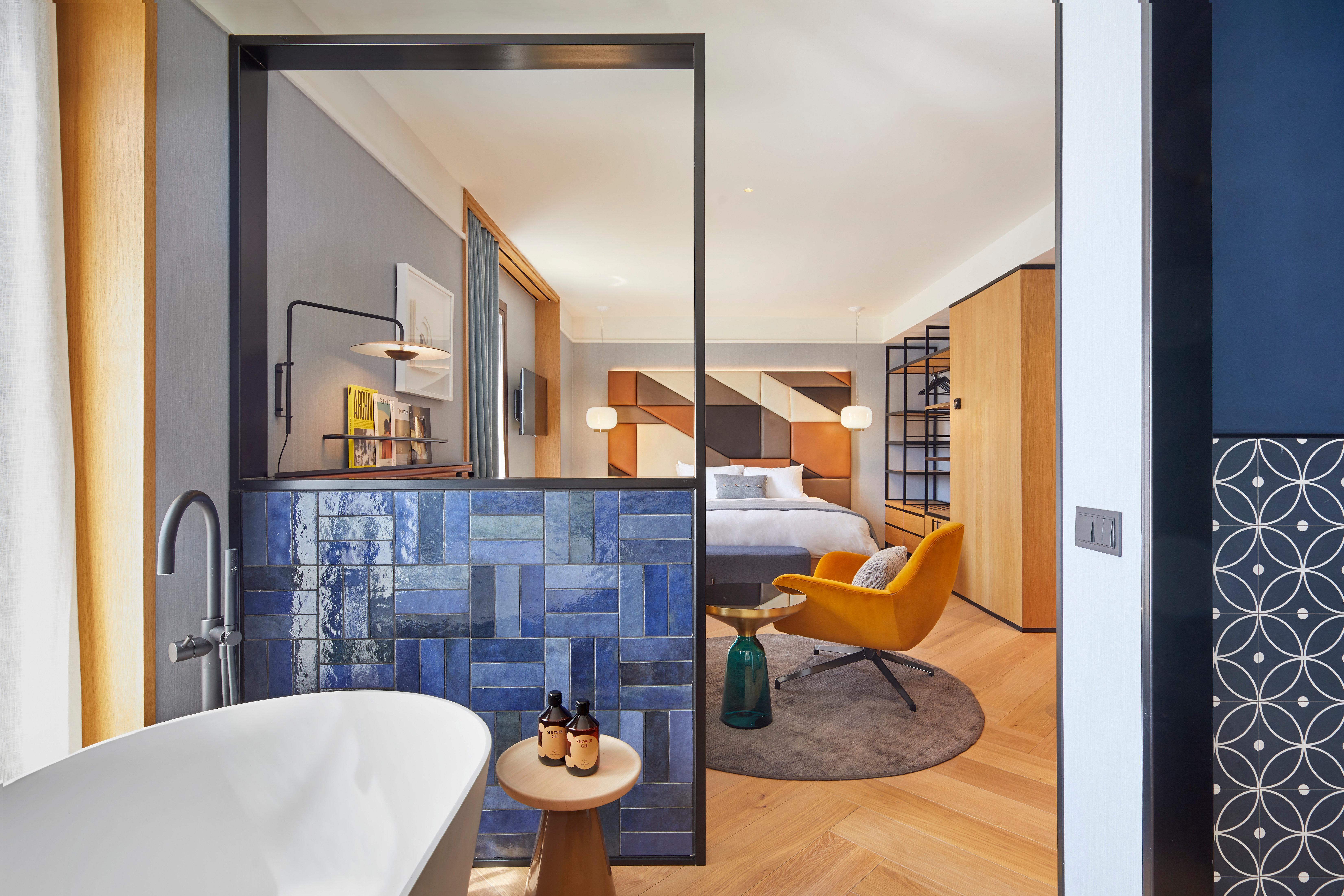 Kimpton Vividora Hotel By Ihg Барселона Екстериор снимка A guest room at the hotel