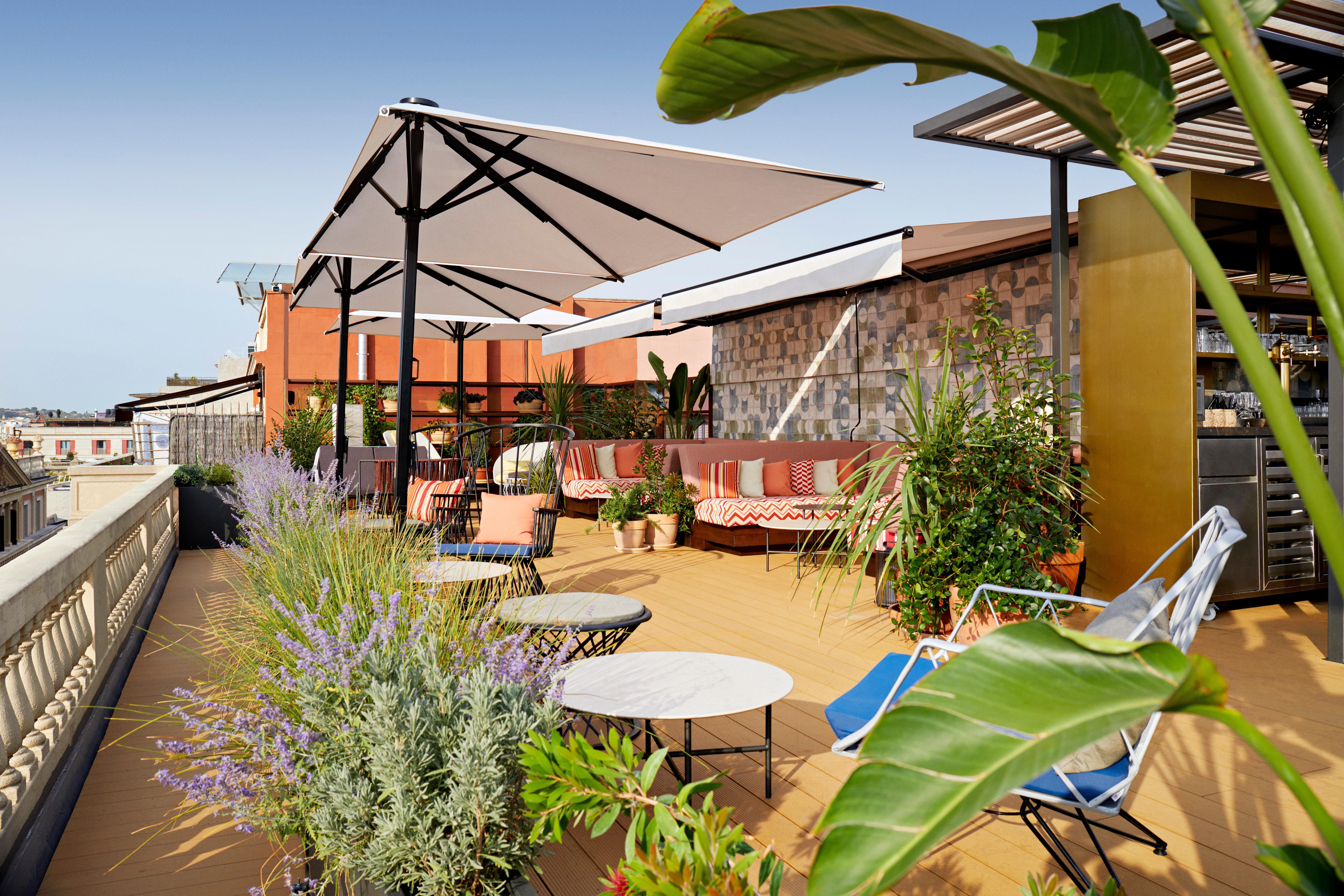 Kimpton Vividora Hotel By Ihg Барселона Екстериор снимка Rooftop garden