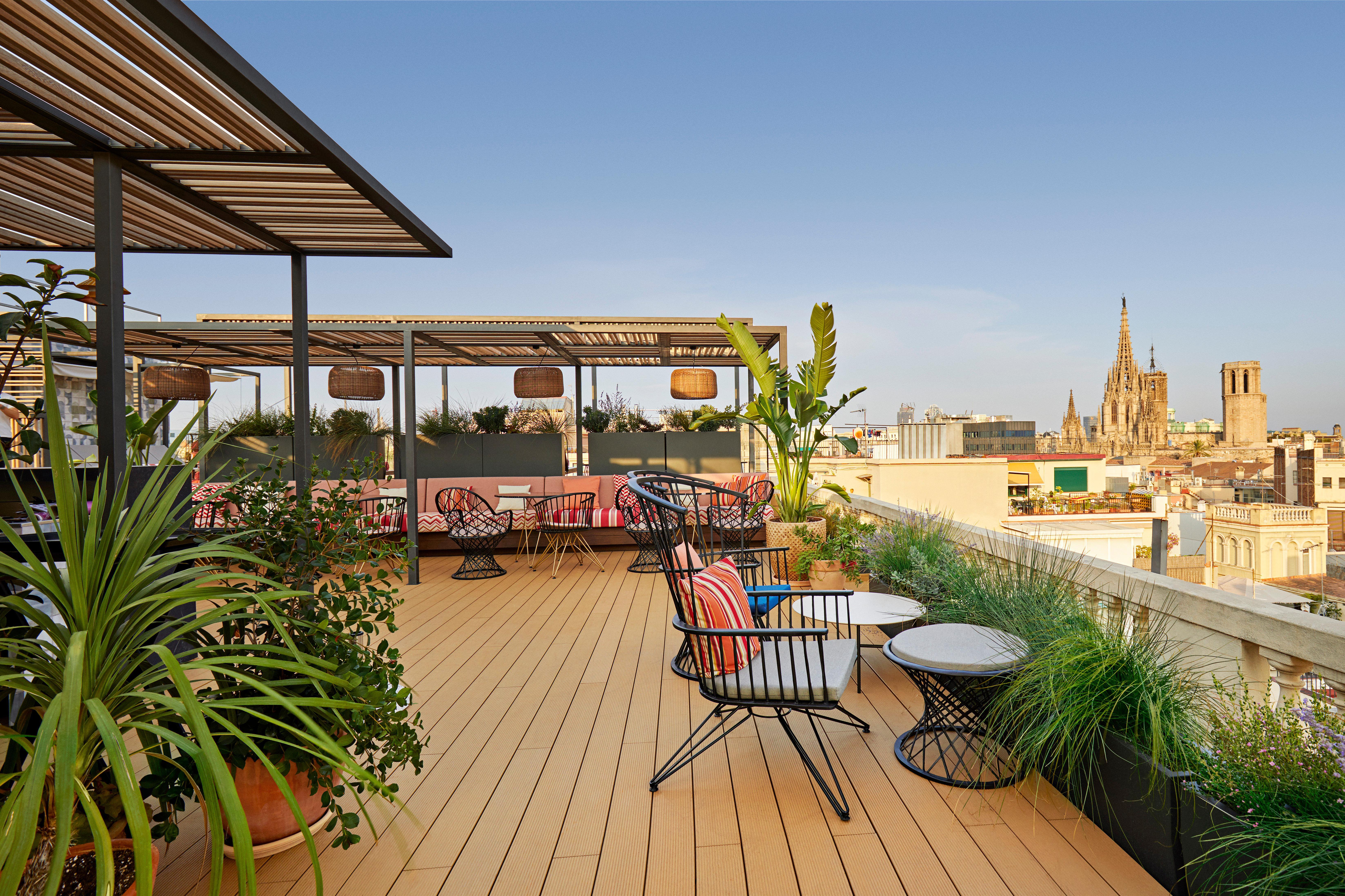 Kimpton Vividora Hotel By Ihg Барселона Екстериор снимка Rooftop terrace