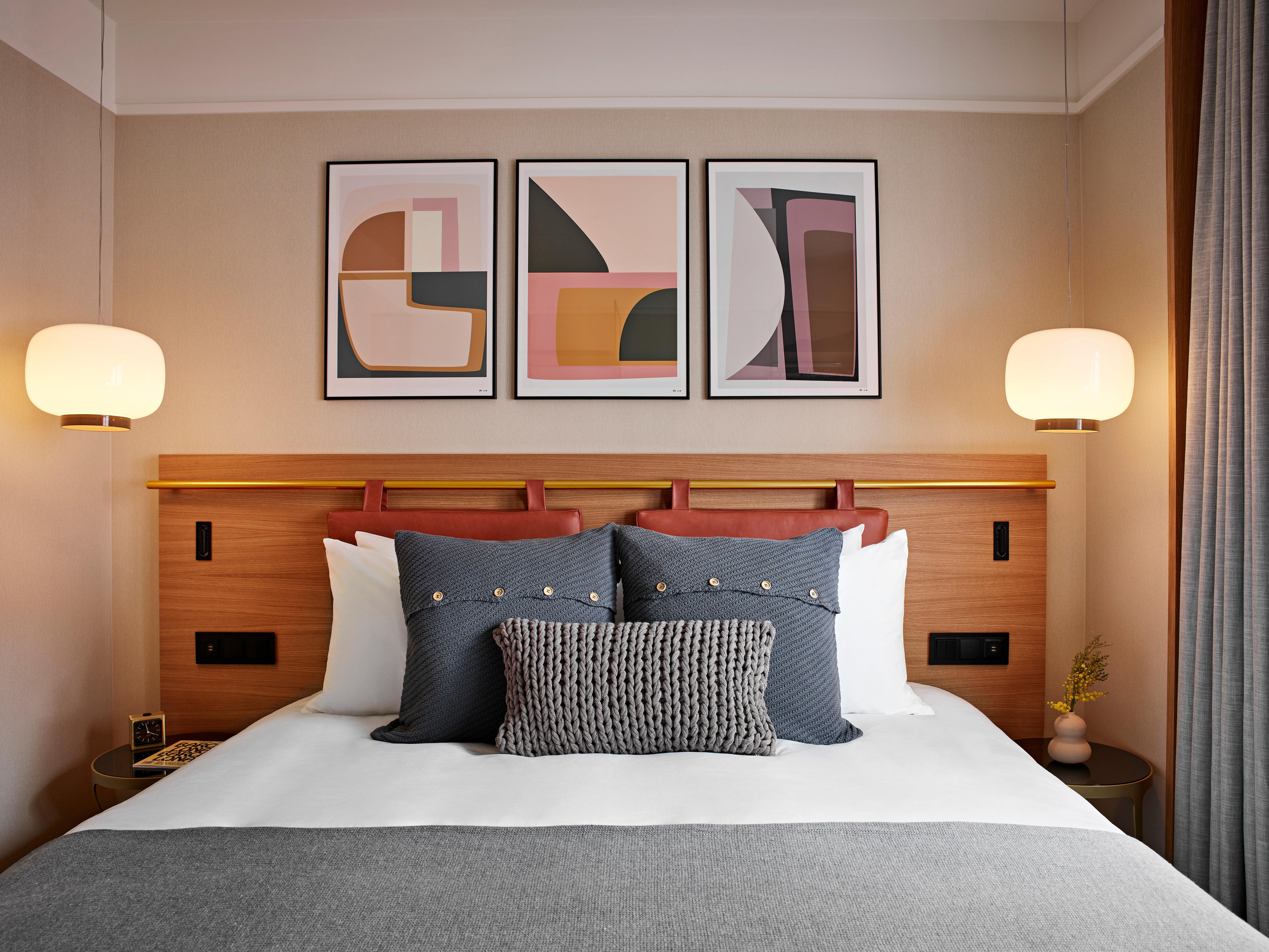 Kimpton Vividora Hotel By Ihg Барселона Екстериор снимка A bedroom at the hotel